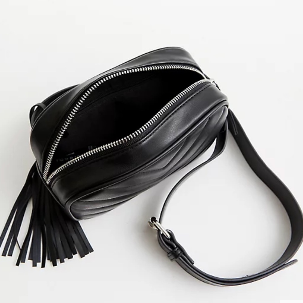 NWT TORRID Black QUILTED BELT BAG PLUS- 3x
